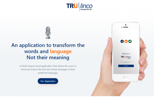Trulinco Translator – Multi Language Voice, Text and video/audio calls Translation Application