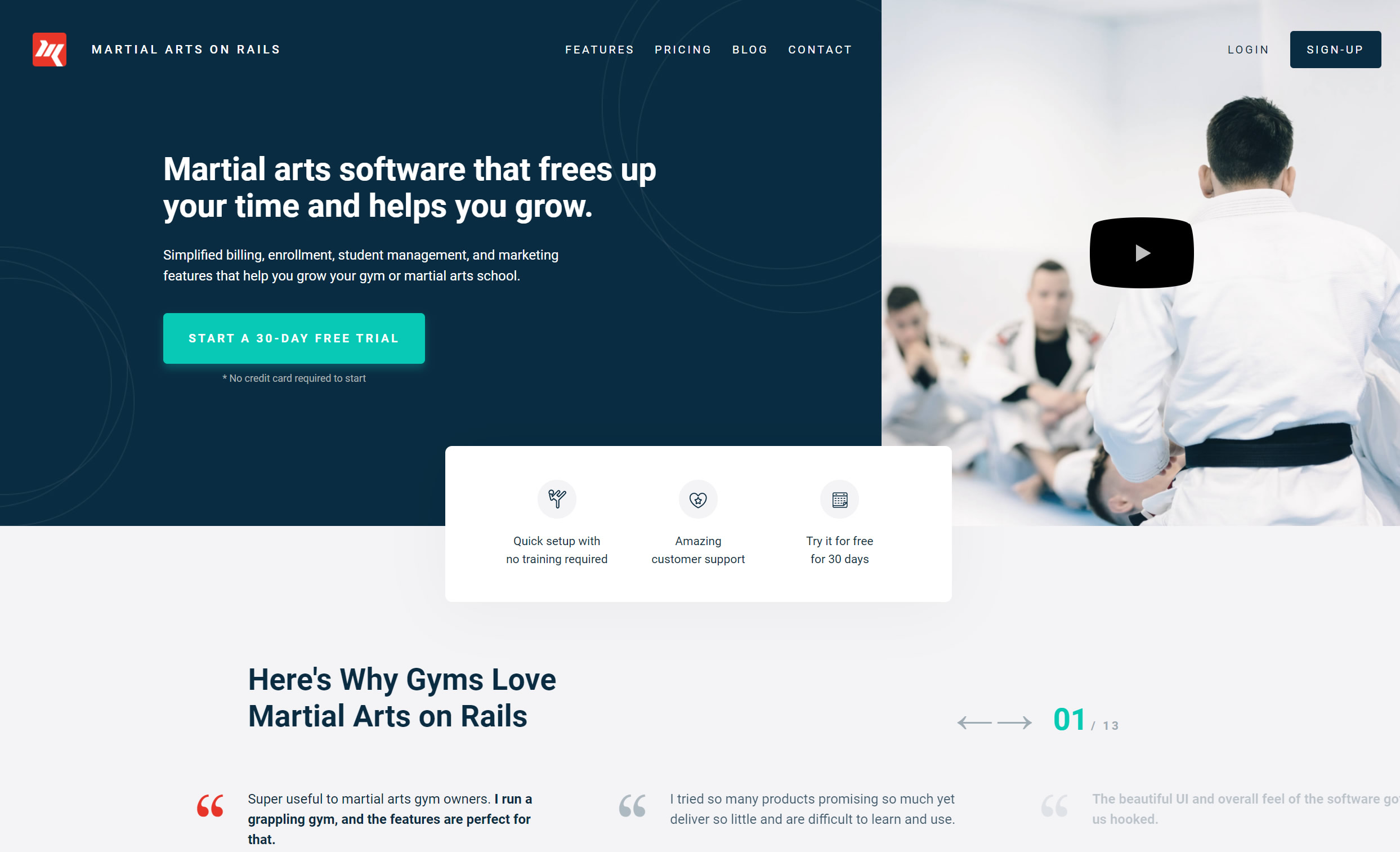 Martial Arts on Rails