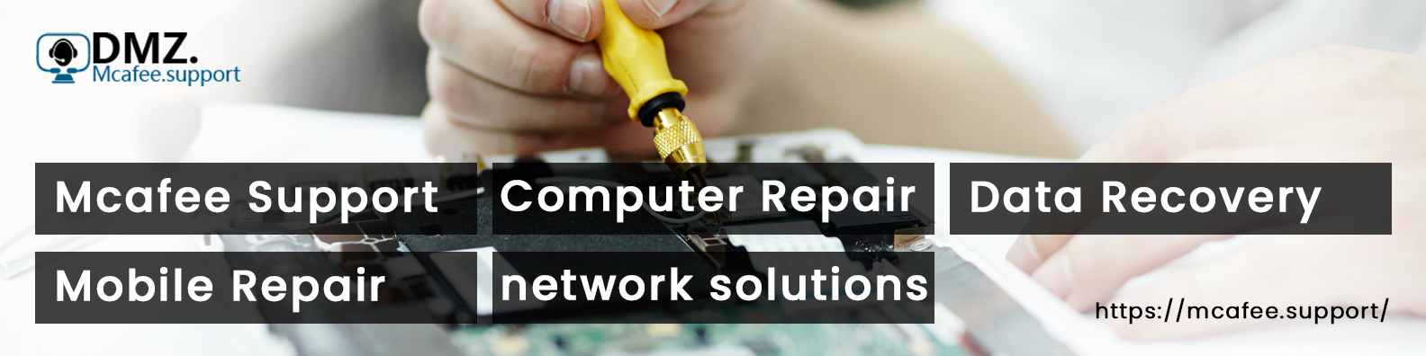 DMZ McAfee Antivirus Support & Computer Tech Support