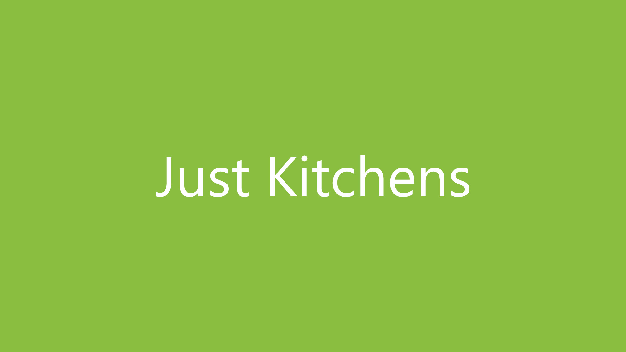 Just Kitchens