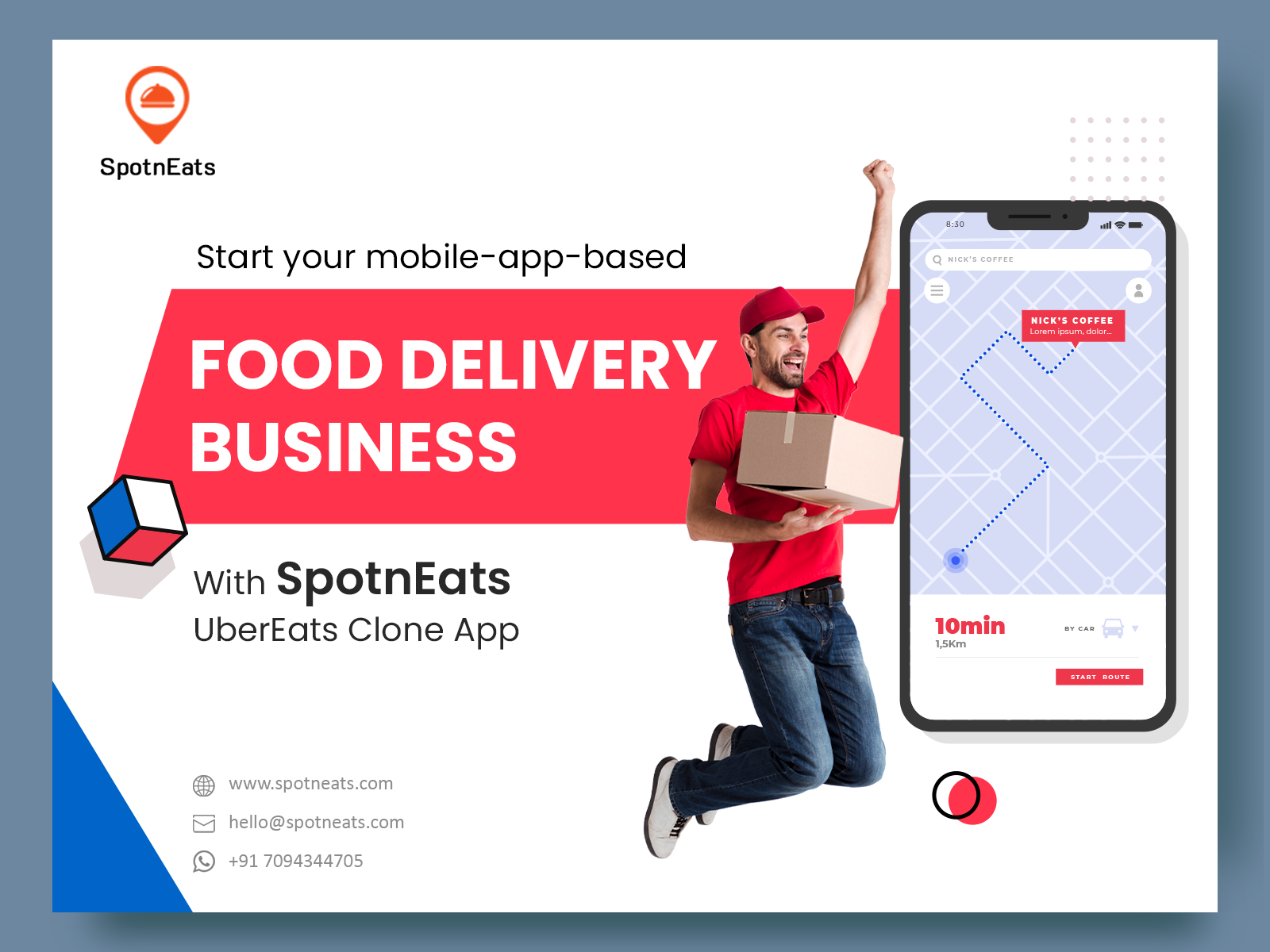 SpotnEats Food Delivery Software