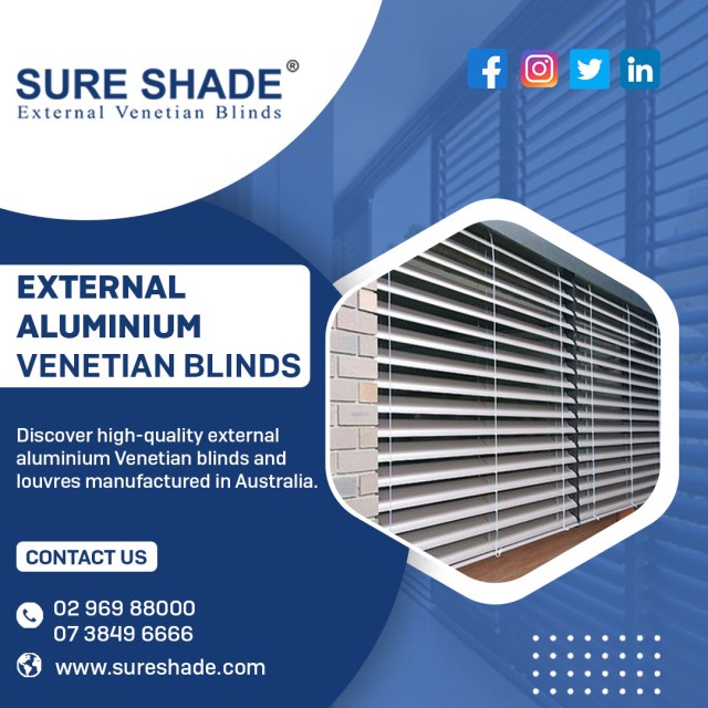 External Venetian Blinds