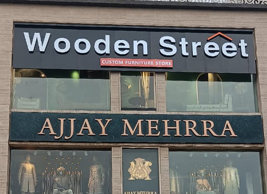 Wooden Street Furniture Store in South Extension Delhi