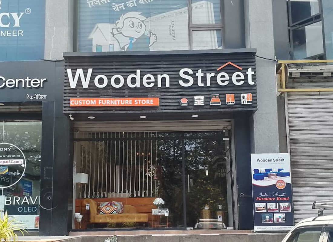 Wooden Street Furniture Store in Vashi Mumbai