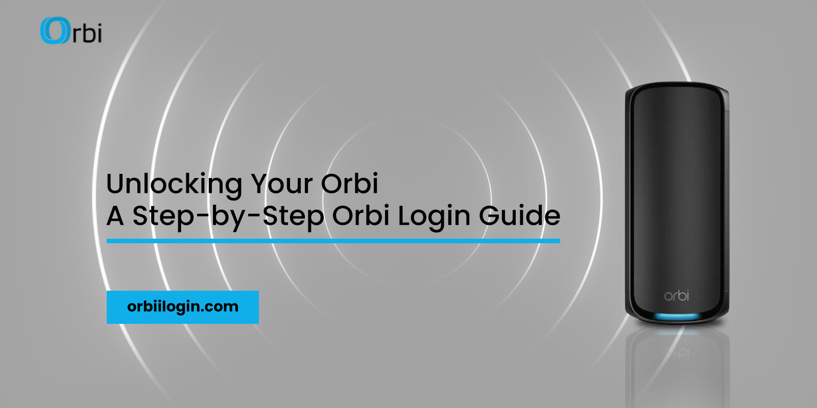 Netgear Orbi login