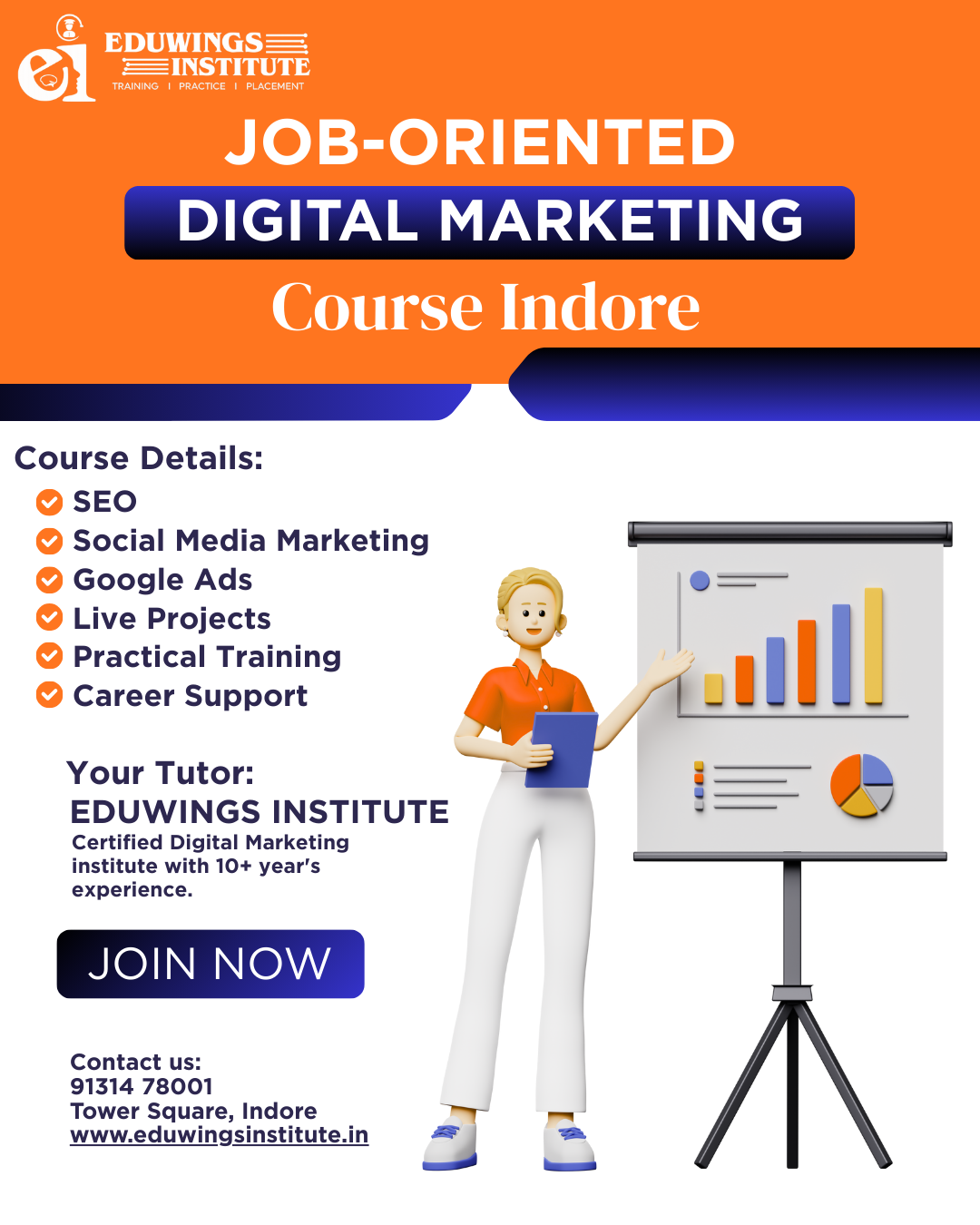 Eduwings Institute – Digital Marketing, Tally, Excel &amp; Design Courses Digital Marketing