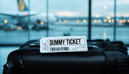Online Dummy ticket
